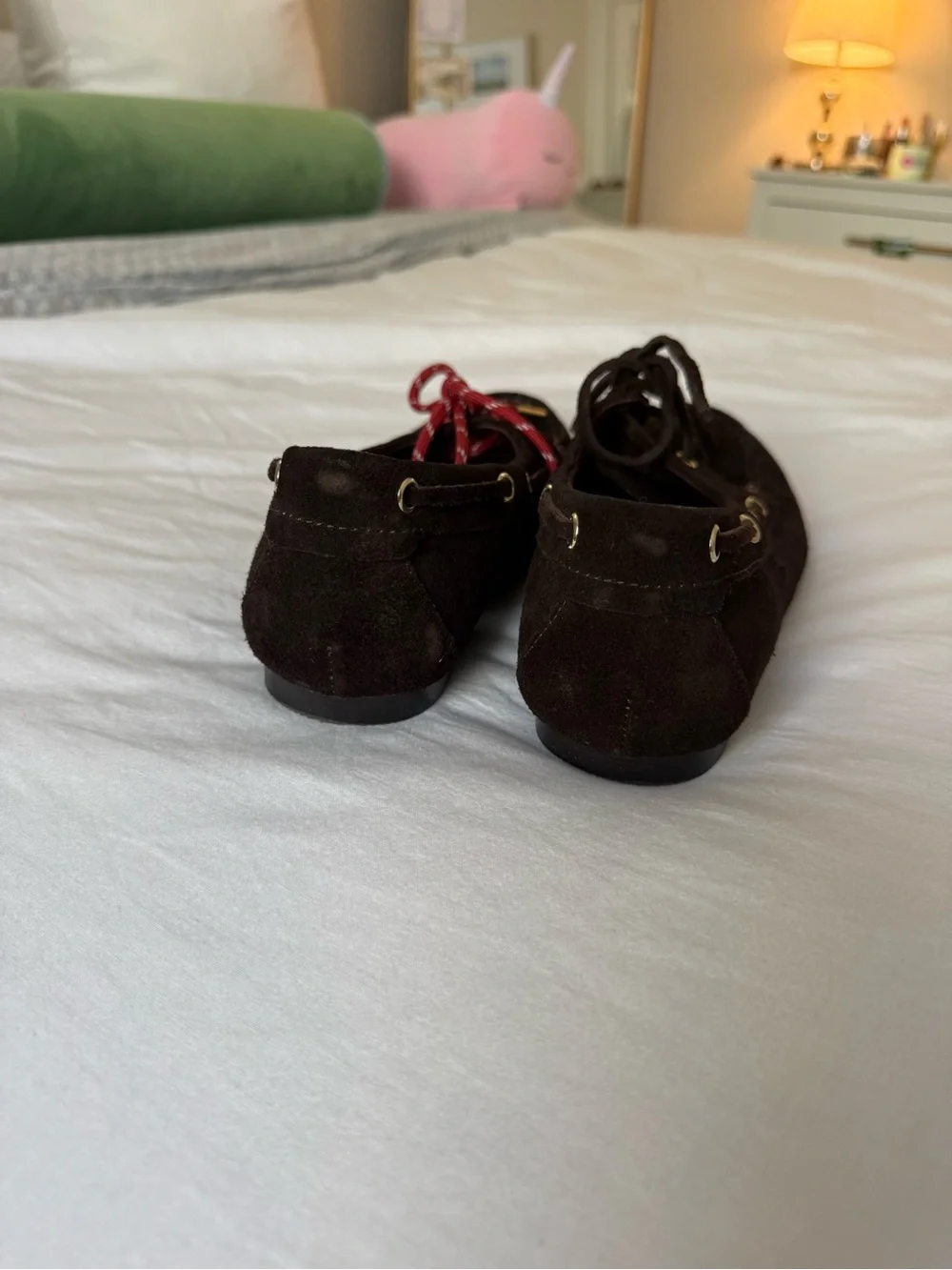Madewell Brown Suede Jamie Boat Shoes